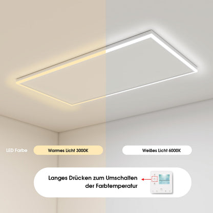 Infrarotheizung mit Thermostat Deckenheizung LED Beleuchtung Licht