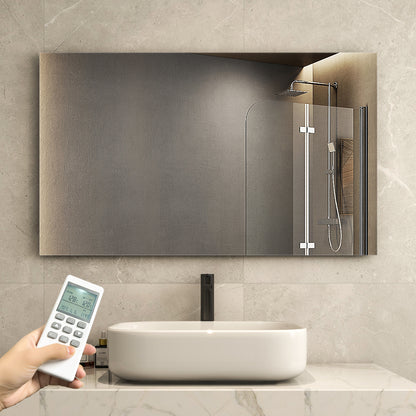 Infrarotheizung spiegel für Badezimmer wandheizung  (optional mit LED Licht)