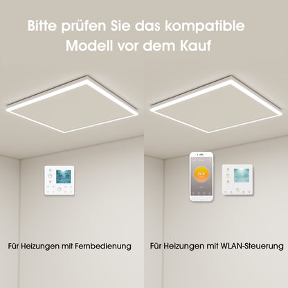 Sekundäre Fernbedienung für Steuerung der Licht der Byecold Deckenheizung mit LED